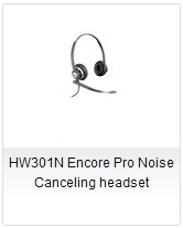 HW301N Encore Pro Noise Canceling headset