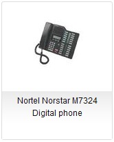 Nortel Norstar M7324 Digital phone